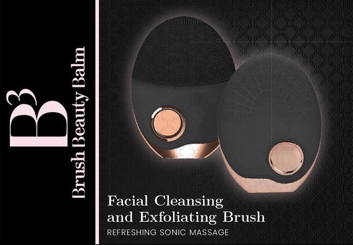 FACIAL CLEANSING + EXFOLIATING BRUSH - B3 Balm